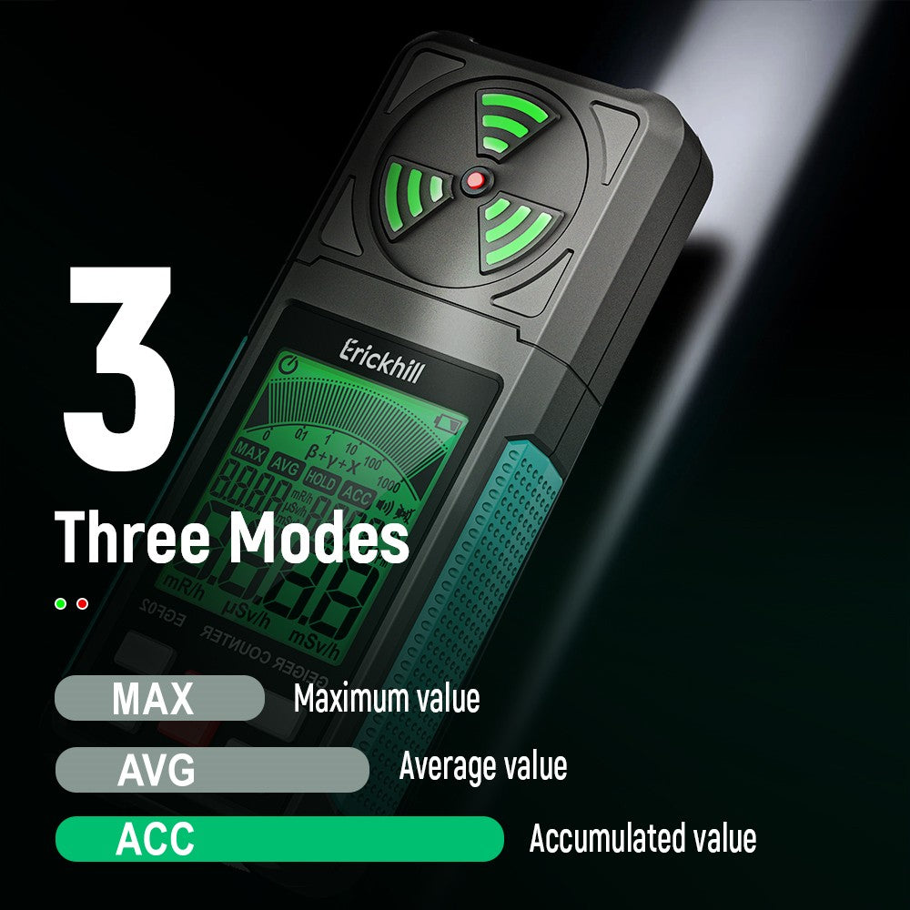 ERICKHILL EGF02 Digital Nuclear Radiation Detector