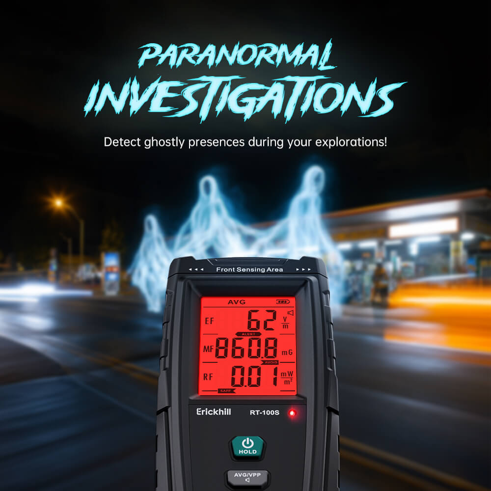 ERICKHILL RT-100S 3 in 1 EMF Detector
