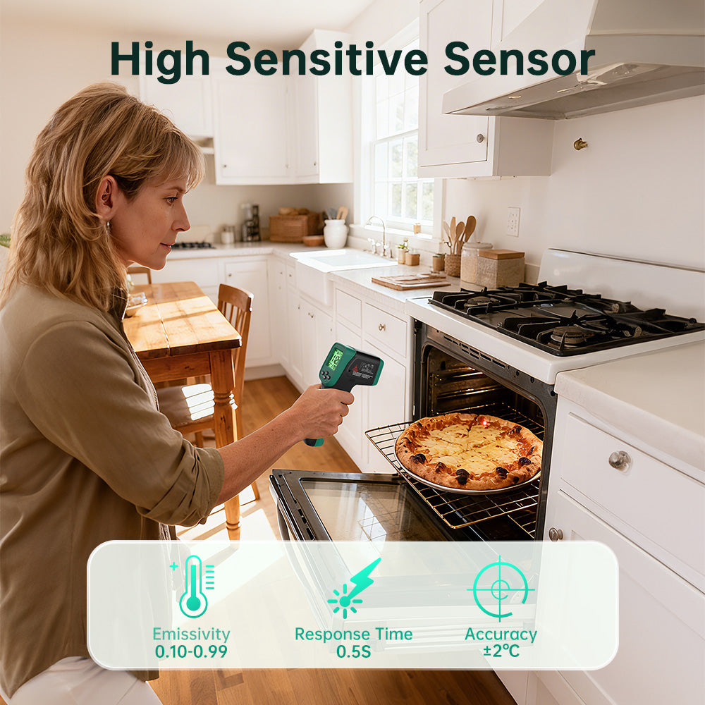 ERICKHILL ROOK800P Dual-Mode Infrared Thermometer -50℃~800℃