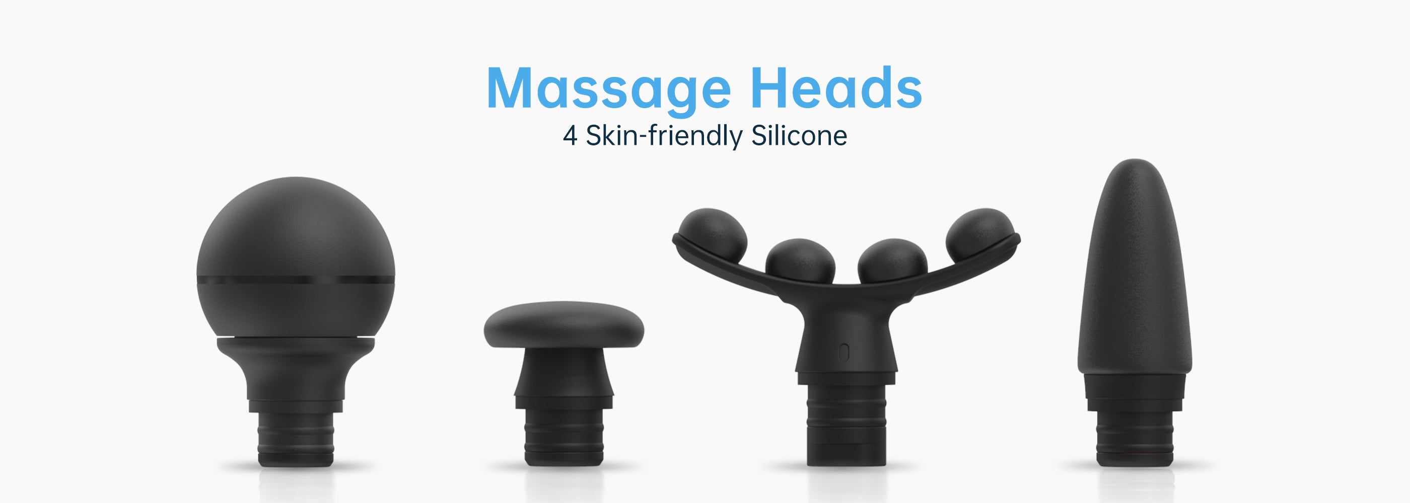 ERICKHILL EMG01 Mini Massage Gun with 4 Massage Heads