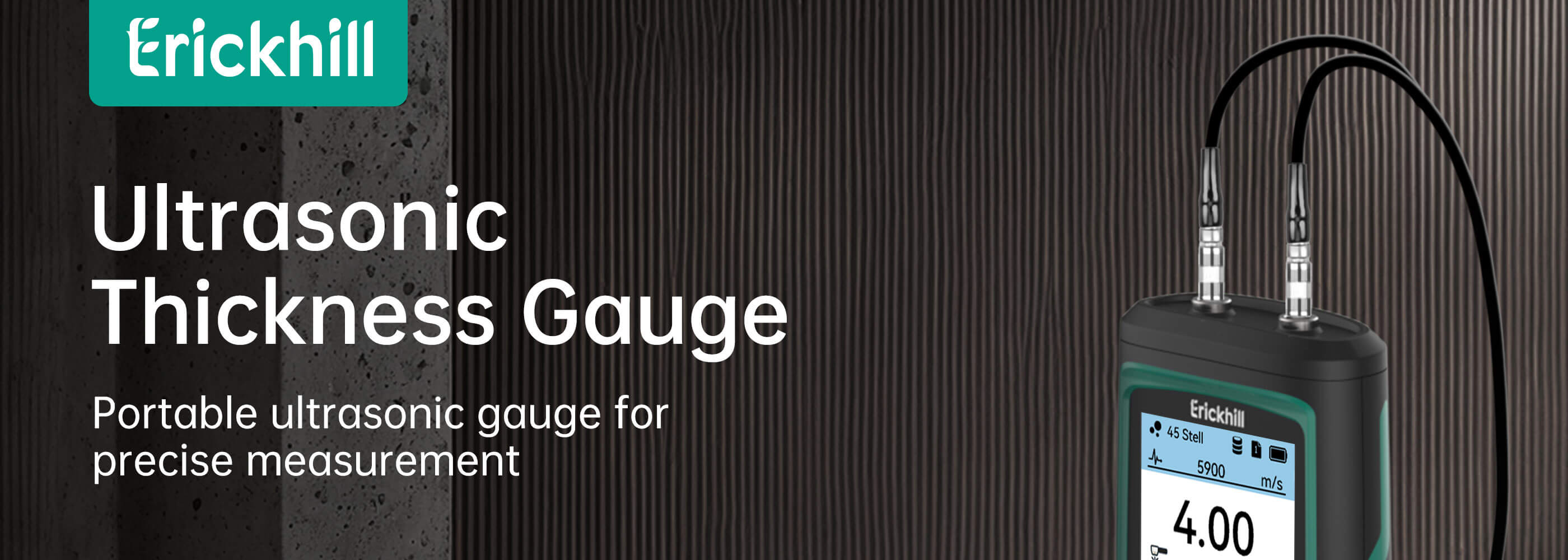 ERICKHILL EMT01 Ultrasonic Thickness Gauge Industrial