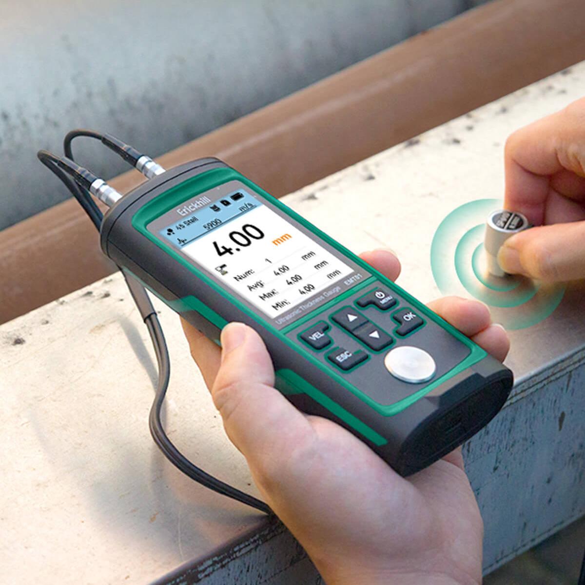ERICKHILL ultrasonic thickness gauges – professional industrial tools for measuring material thickness