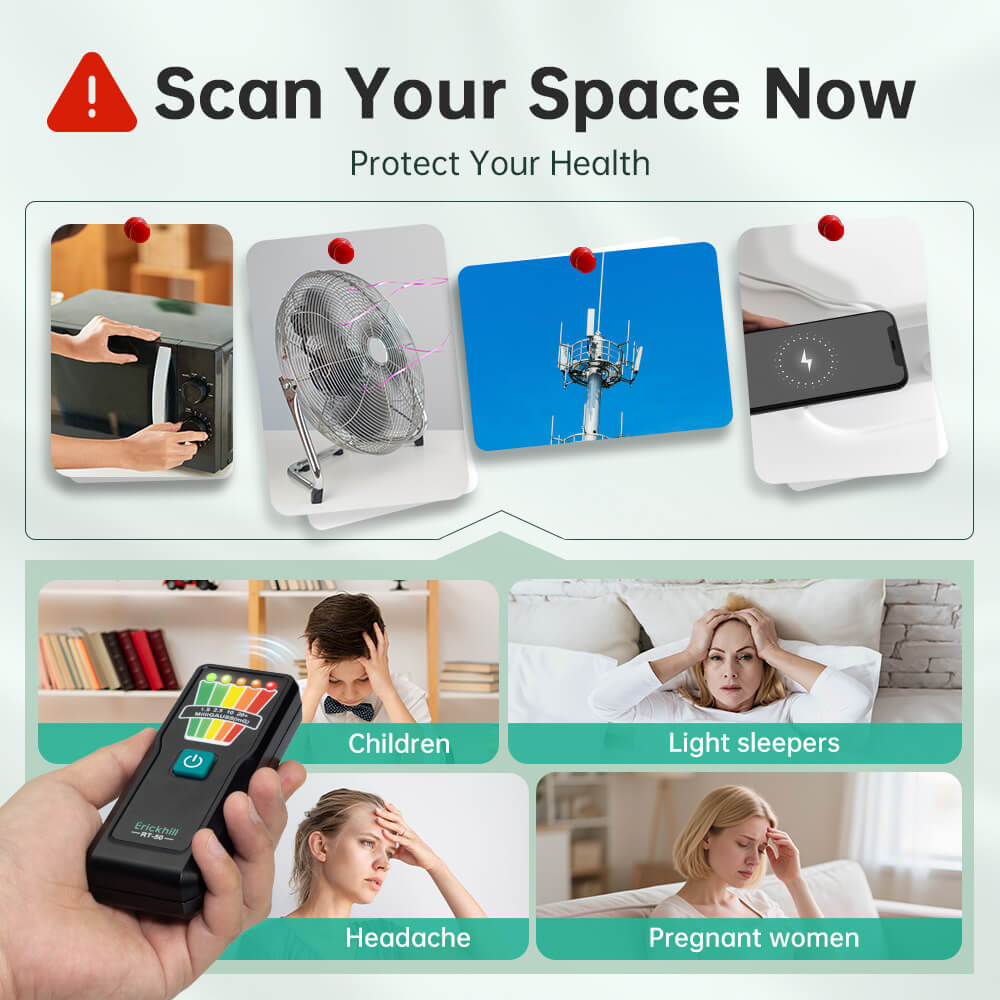 ERICKHIL RT-50 Handheld EMF Meter